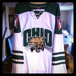 OHIO University Bobcats Hockey Jersey
